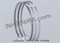 حلقه های پیستون فولادی ضد زنگ 6D125 / حلقه های کوچک پیستون 6137-31-2040