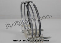 Hino H07D قطعات دیزل موتور پیستون حلقه اندازه 100 * 3 + 2 + 4mm