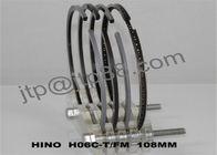 خودکار قطعات یدکی موتور حلقه های پیستون برای H06C / H06CTA حلقه روغن 5mm