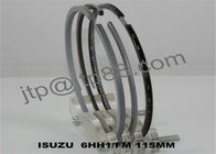 ISUZU 6HH1 مجموعه ای از حلقه های پیستون برای موتورهای صنعتی موتور 115mm OEM 8-94390-799-0