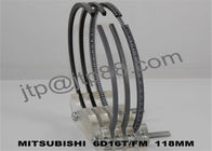 حلقه های پیستون فولادی برای لوازم یدکی Mitsubishi ME-999955/540 ME-996229/231
