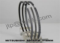 حلقه های پیستون فولادی برای لوازم یدکی Mitsubishi ME-999955/540 ME-996229/231