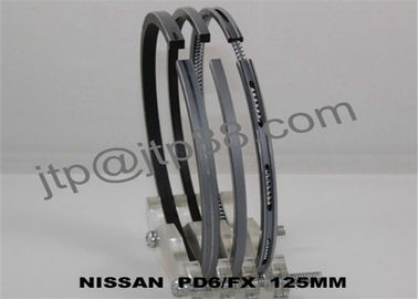 اصلی NISSAN دیزل موتور PD6 / PD6T قطعات حلقه پیستون Axial Width 2.0 + 2.0 + 4.0mm