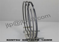 حلقه های پیستون موتور Komatsu واقعی S6D105 قطر 105mm 6136-31-2030