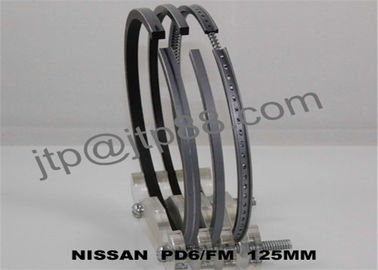اصلی NISSAN دیزل موتور PD6 / PD6T قطعات حلقه پیستون Axial Width 2.0 + 2.0 + 4.0mm