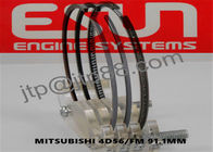 OEM MD168293 دیزل موتور پیستون حلقه اندازه 91.1 * 4.0 * 4.1 4D56 قطر 91.1mm