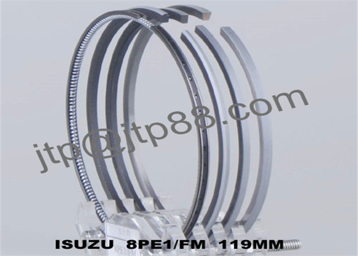 کامیون قطعات خودرو قطعات 8PE1 12PE1 10PE1 پیستون حلقه کیت لیزر 1-12121-129-1